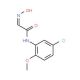(2E)-N-(5-chloro-2-methoxyphenyl)-2-(hydroxyimino)acetamide (CAS 67303-24-6) - chemical structure image