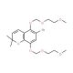 2H-1-Benzopyran, 6-bromo-5,8-bis[(2-methoxyethoxy)methoxy]-2,2-dimethyl- (9CI) (CAS 557757-31-0) - chemical structure image