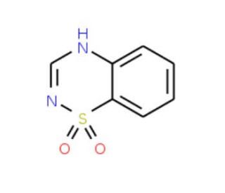 2H-1&lambda;{6},2,4-benzothiadiazine-1,1-dione - chemical structure image