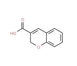 2H-Chromene-3-carboxylic acid (CAS 22649-28-1) - chemical structure image