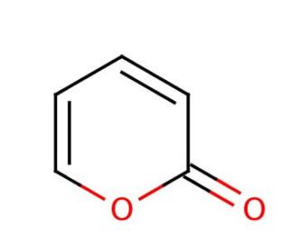 2H-Pyran-2-one (CAS 504-31-4) - chemical structure image