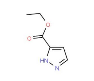 2H-Pyrazole-3-carboxylic acid ethyl ester (CAS 5932-27-4) - chemical structure image