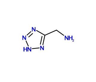 (2H-Tetrazol-5-yl)methylamine (CAS 31602-63-8) - chemical structure image