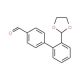 2′-(1,3-Dioxolan-2-yl)[1,1′-biphenyl]-4-carbaldehyde - chemical structure image