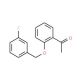 2′-(3-Fluorobenzyloxy)acetophenone (CAS 845823-26-9) - chemical structure image
