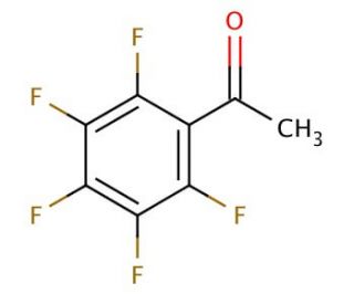 2&prime;,3&prime;,4&prime;,5&prime;,6&prime;-Pentafluoroacetophenone (CAS 652-29-9) - chemical structure image