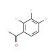 2′,3′,4′-Trifluoroacetophenone (CAS 243448-15-9) - chemical structure image