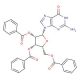 2′,3′,5′-Tri-O-benzoyl Guanosine (CAS 66048-53-1) - chemical structure image
