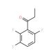 2′,3′,6′-Trifluoropropiophenone (CAS 243666-18-4) - chemical structure image