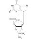 2′,3′-O-Isopropylideneguanosine (CAS 362-76-5) - chemical structure image