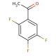 2′,4′,5′-Trifluoroacetophenone (CAS 129322-83-4) - chemical structure image