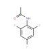 2′,4′,6′-Trifluoroacetanilide (CAS 363-40-6) - chemical structure image