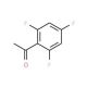 2′,4′,6′-Trifluoroacetophenone (CAS 51788-77-3) - chemical structure image