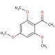 2',4',6'-Trimethoxyacetophenone 的分子结构, CAS编号: 832-58-6 2′,4′,6′-Trimethoxyacetophenone (CAS 832-58-6) - chemical structure image