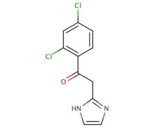 2&prime;,4&prime;-Dichloro-2-imidazole Acetophenone - chemical structure image