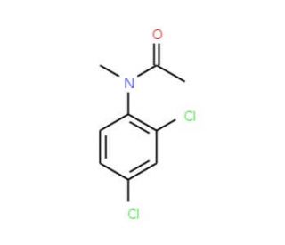 2&prime;,4&prime;-Dichloro-N-methylacetanilide (CAS 93646-27-6) - chemical structure image