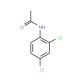 2′,4′-Dichloroacetanilide (CAS 6975-29-7) - chemical structure image