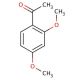 2′,4′-Dimethoxyacetophenone (CAS 829-20-9) - chemical structure image