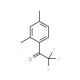 2′,4′-Dimethyl-2,2,2-trifluoroacetophenone - chemical structure image
