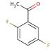 2′,5′-Difluoroacetophenone (CAS 1979-36-8) - chemical structure image