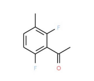 2&prime;,6&prime;-Difluoro-3&prime;-methylacetophenone (CAS 261763-31-9) - chemical structure image