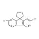 2′,7′-Dibromospiro[cyclopent[3]ene-1,9′-fluorene] (CAS 951884-04-1) - chemical structure image