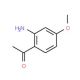 2′-Amino-4′-methoxyacetophenone (CAS 42465-53-2) - chemical structure image