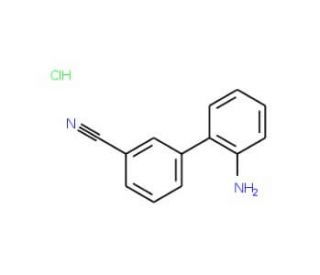 2&prime;-Amino-biphenyl-3-carbonitrile hydrochloride - chemical structure image