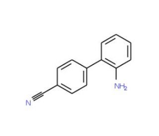 2&prime;-Amino-biphenyl-4-carbonitrile (CAS 75898-35-0) - chemical structure image