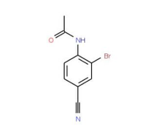 2&prime;-Bromo-4&prime;-cyanoacetanilide - chemical structure image