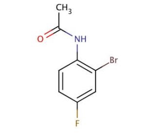2&prime;-Bromo-4&prime;-fluoroacetanilide (CAS 1009-22-9) - chemical structure image