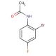 2′-Bromo-4′-fluoroacetanilide (CAS 1009-22-9) - chemical structure image