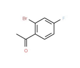 2&prime;-Bromo-4&prime;-fluoroacetophenone (CAS 1006-39-9) - chemical structure image