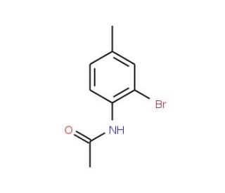 2&prime;-Bromo-4&prime;-methylacetanilide (CAS 614-83-5) - chemical structure image
