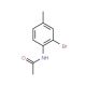 2′-Bromo-4′-methylacetanilide (CAS 614-83-5) - chemical structure image