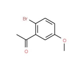 2&prime;-Bromo-5&prime;-methoxyacetophenone (CAS 6342-63-8) - chemical structure image