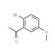 2′-Bromo-5′-methoxyacetophenone (CAS 6342-63-8) - chemical structure image
