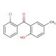 2′-Chloro-2-hydroxy-5-methylbenzophenone (CAS 6280-52-0) - chemical structure image