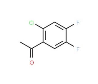 2&prime;-Chloro-4&prime;,5&prime;-difluoroacetophenone (CAS 121872-94-4) - chemical structure image