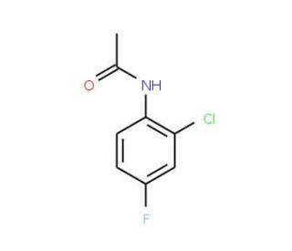 2&prime;-Chloro-4&prime;-fluoroacetanilide (CAS 399-35-9) - chemical structure image