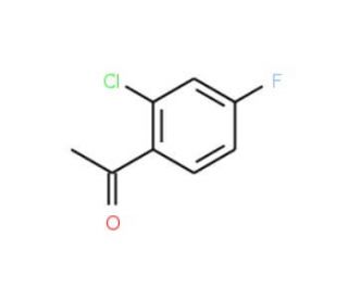 2&prime;-Chloro-4&prime;-fluoroacetophenone (CAS 700-35-6) - chemical structure image