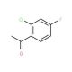 2′-Chloro-4′-fluoroacetophenone (CAS 700-35-6) - chemical structure image