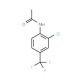 2′-Chloro-4′-(trifluoromethyl)acetanilide (CAS 247170-19-0) - chemical structure image