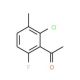 2′-Chloro-6′-fluoro-3′-methylacetophenone (CAS 261762-63-4) - chemical structure image