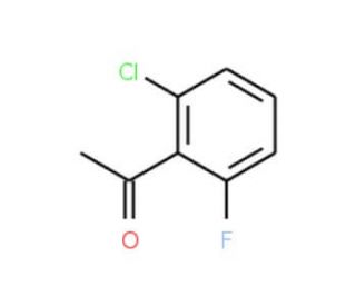 2&prime;-Chloro-6&prime;-fluoroacetophenone (CAS 87327-69-3) - chemical structure image