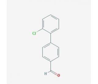 2&prime;-Chloro-biphenyl-4-carbaldehyde (CAS 39802-78-3) - chemical structure image