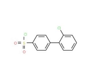 2&prime;-Chloro-biphenyl-4-sulfonyl chloride - chemical structure image