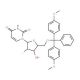 2′-Deoxy-5′-O-DMT-2′-fluorouridine (CAS 146954-74-7) - chemical structure image