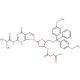 2′-Deoxy-5′-O-DMT-N2-isobutyrylguanosine 3′-O-succinate (CAS 74405-46-2) - chemical structure image