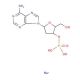 2′-Deoxyadenosine 3′-monophosphate sodium salt (CAS 102832-10-0) - chemical structure image